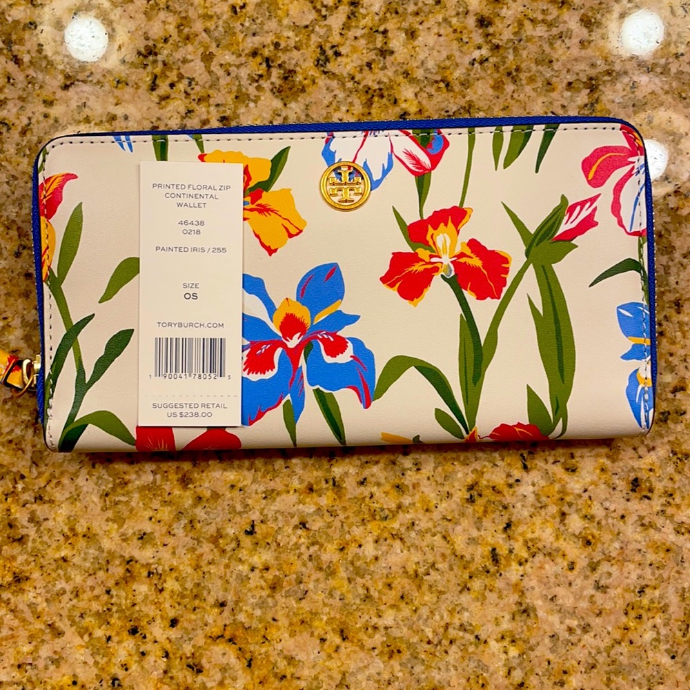 Tory Burch Iris Wallet. Never Used